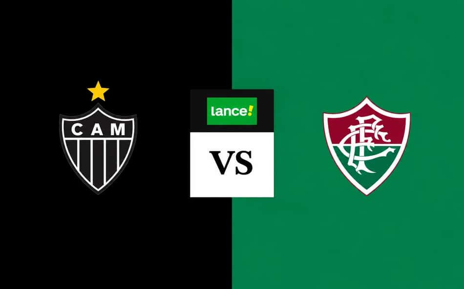 Escudos de Atlético-MG e Fluminense em palpites de futebol