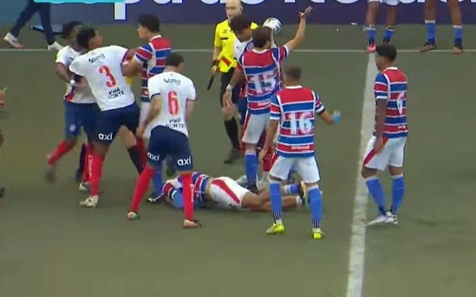 Confusão marca final da Copa do Nordeste Sub-20; veja vídeo