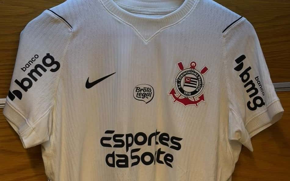 Camisa do Corinthians para final