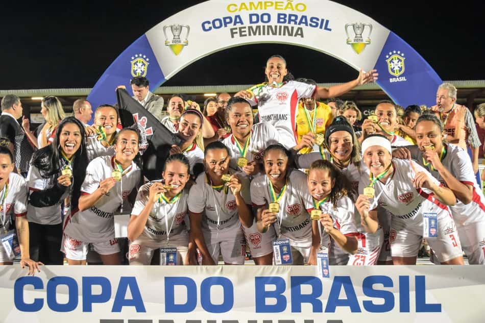 Corinthians campeão da Copa do Brasil Feminina