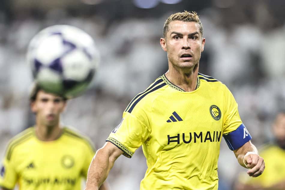 Cristiano Ronaldo em ação no Al-Nassr (Foto: Fadel Senna / AFP)