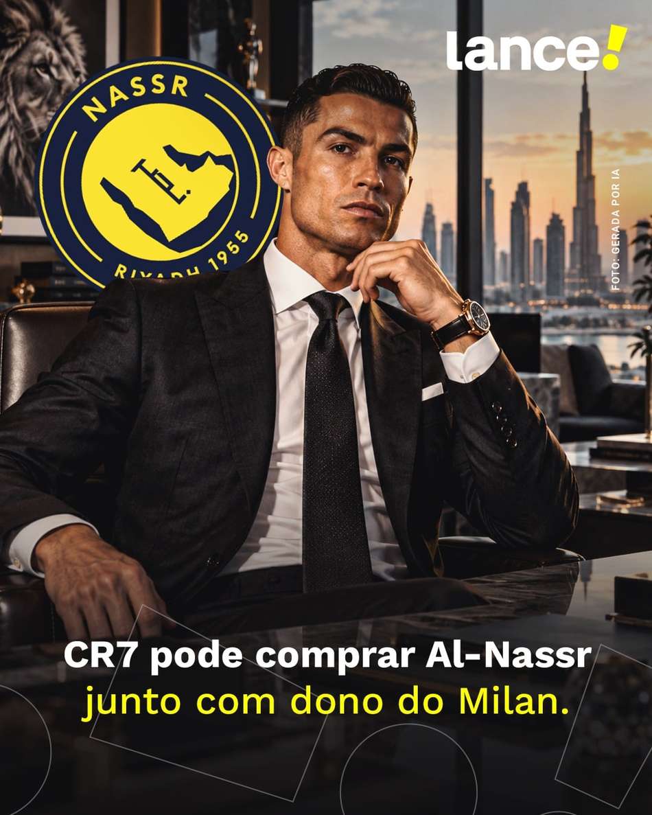Cristiano Ronaldo pode comprar o Al-Nassr