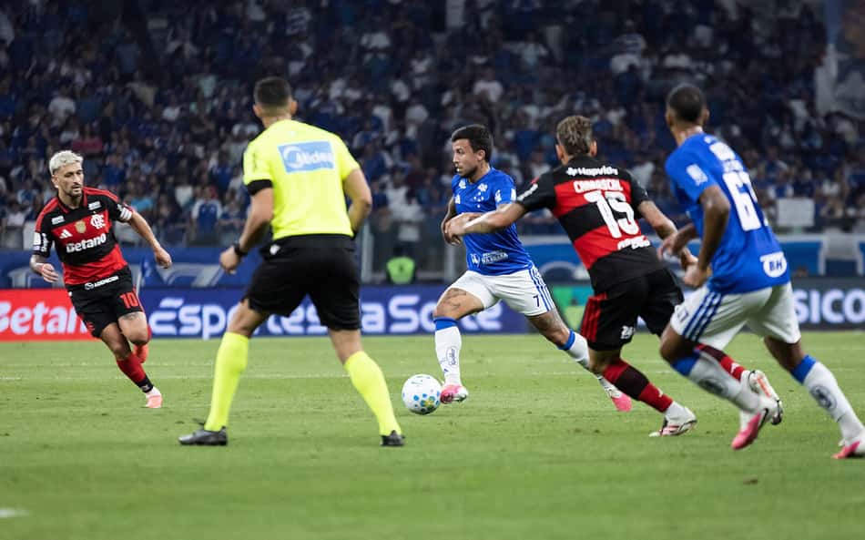 Cruzeiro x Flamengo pelo Brasileirão