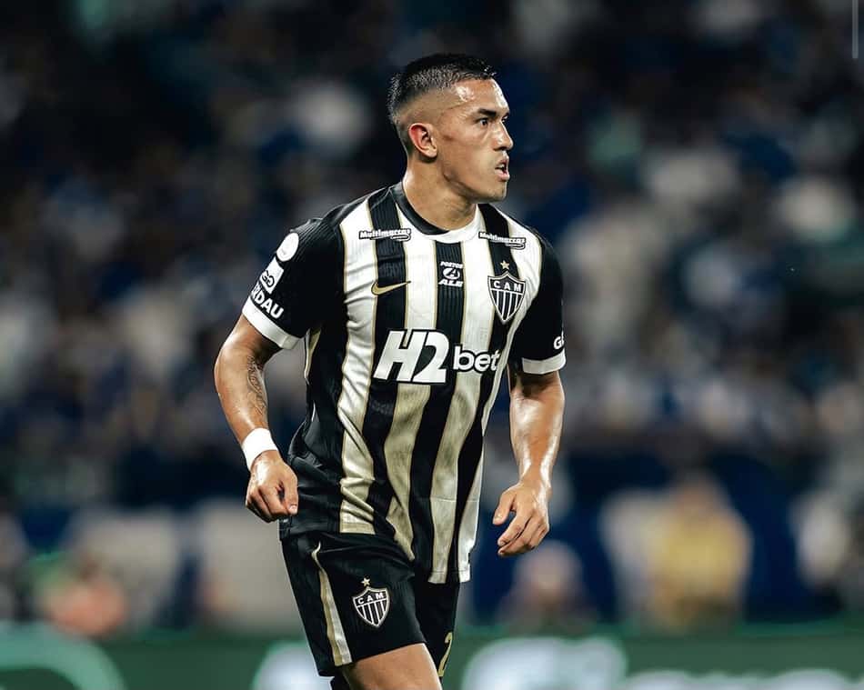 Cuello pelo Atlético (Foto: Pedro Souza / Atlético)