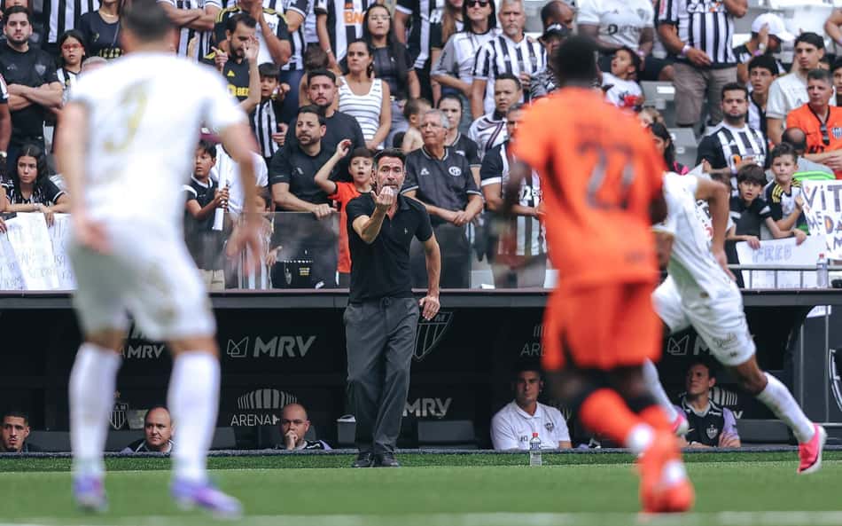 Domínguez em Galo x Chape (Foto: Pedro Souza / Atlético)