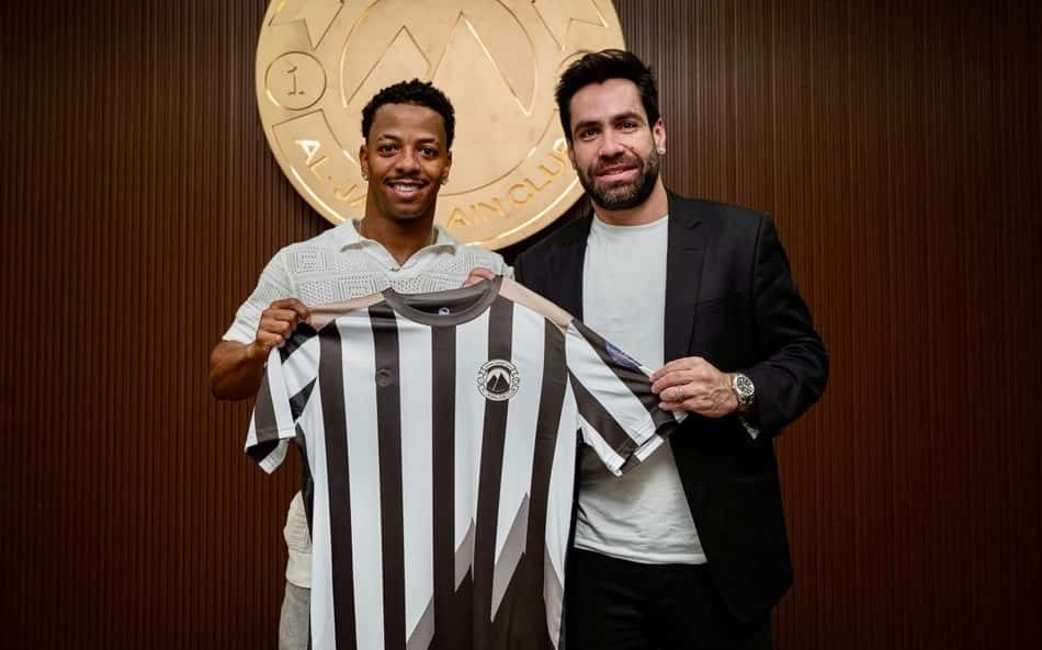 Ex-Botafogo, Ênio foi apresentado pelo Al-Jabalain, da Arábia Saudita