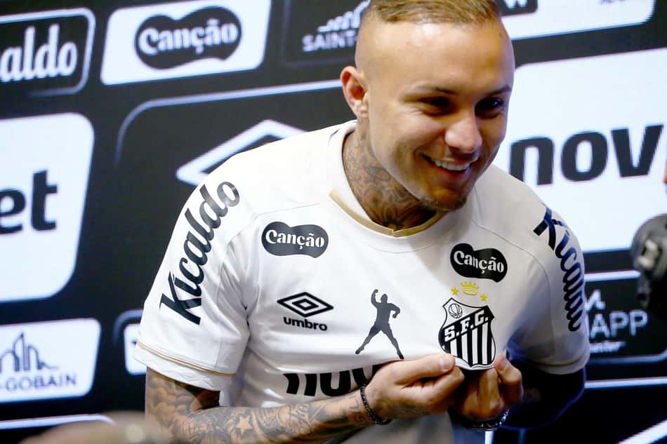 Cebolinha foi oficialmente apresentado como reforço do santos