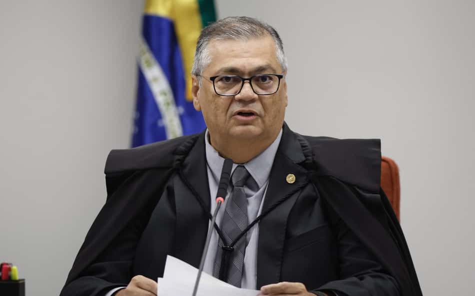 Flávio Dino em sessão no STF