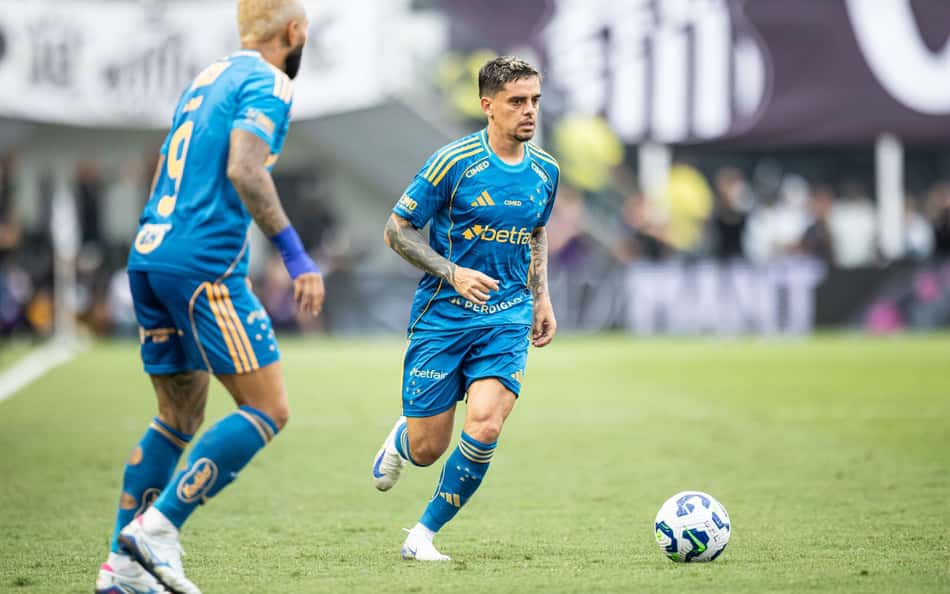 Fagner na Vila Belmiro pelo Cruzeiro