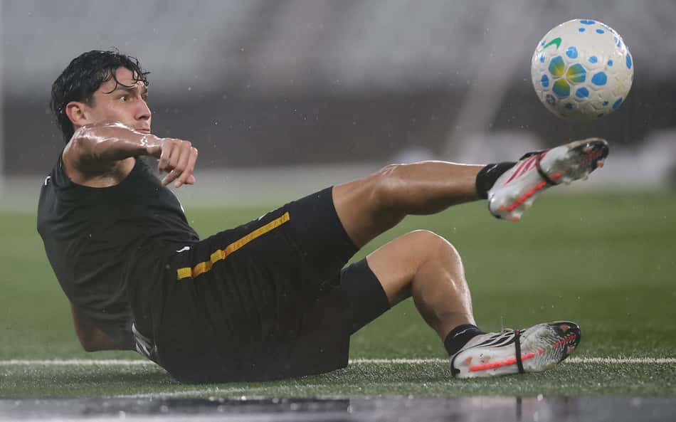 Ferraresi em treino do Botafogo