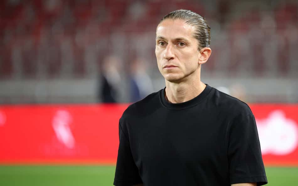 Filipe Luís durante o jogo entre Monaco e Olympique Marseille, pela Ligue 1
