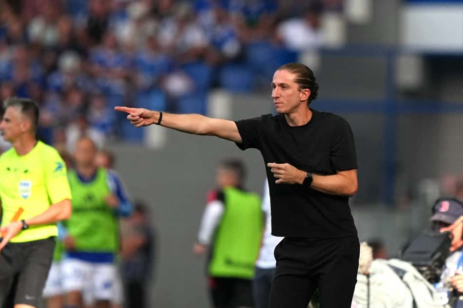 Filipe Luís, técnico do Monaco, líder da League 1