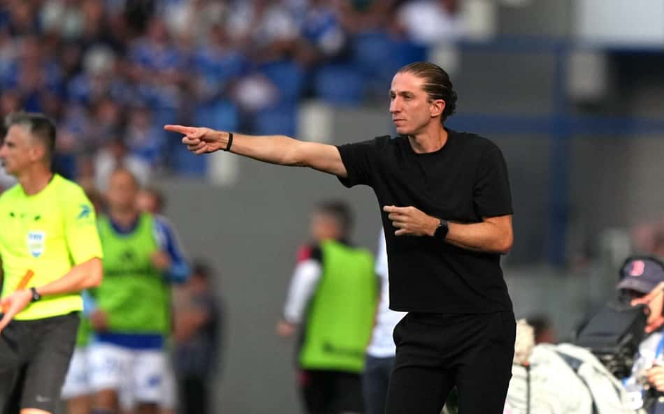 Filipe Luís, técnico do Monaco, líder da League 1
