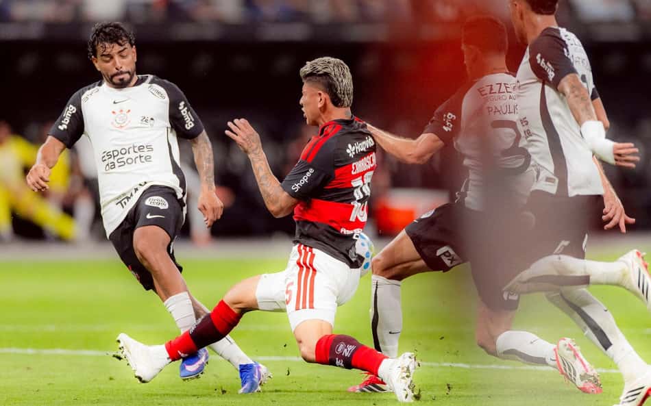 Confronto do primeiro turno aconteceu na Neo Química Arena em 22 de março (Foto: Adriano Fontes/Flamengo)