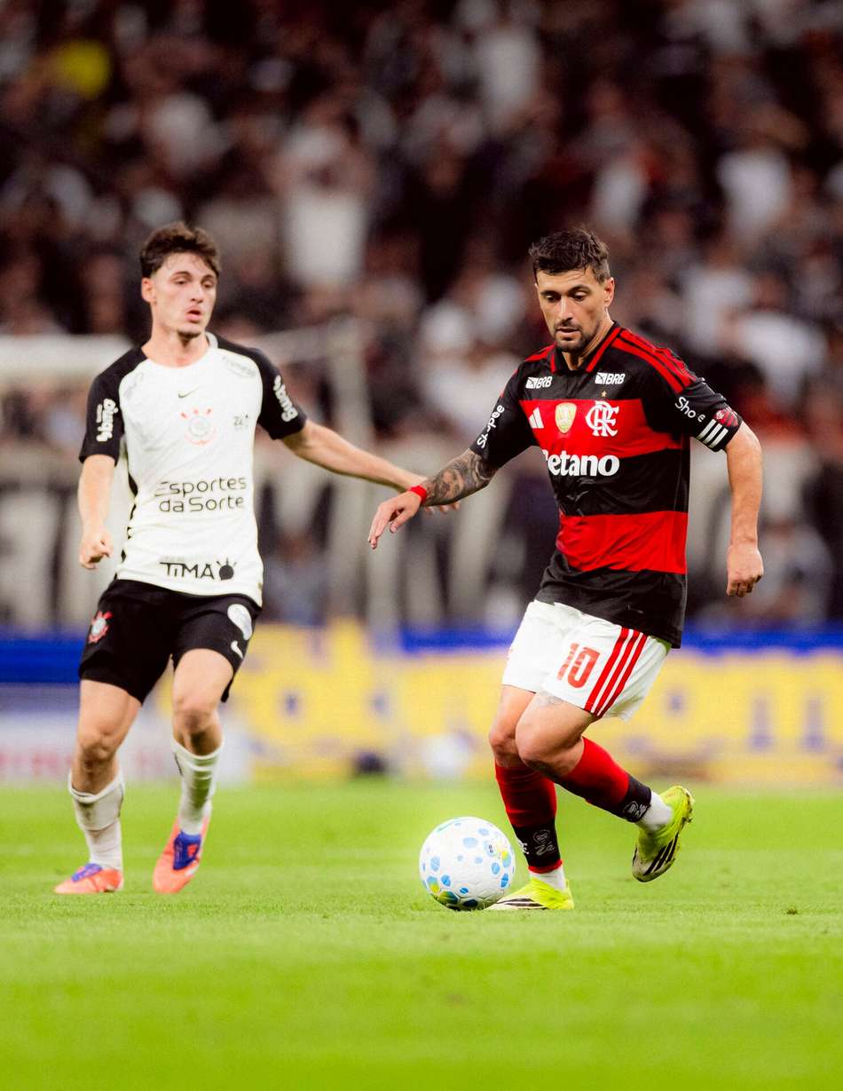 Confronto do primeiro turno aconteceu na Neo Química Arena em 22 de março (Foto: Adriano Fontes/Flamengo)