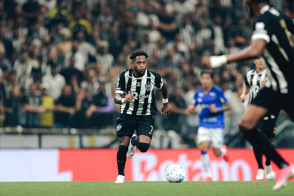 Fred em Atlético x Cruzeiro