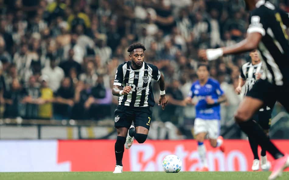 Fred em Atlético x Cruzeiro