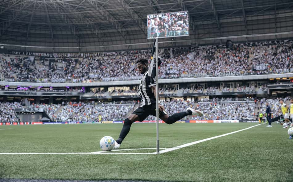 Fred na Arena MRV (Foto: Pedro Souza / Atlético)
