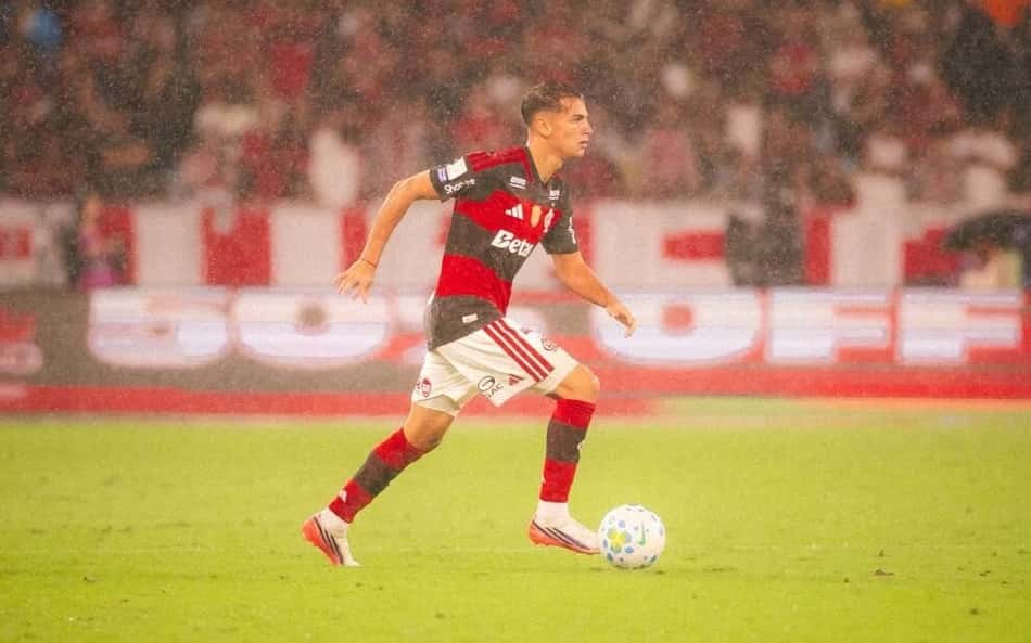 Joaquín Freitas em Flamengo x Corinthians