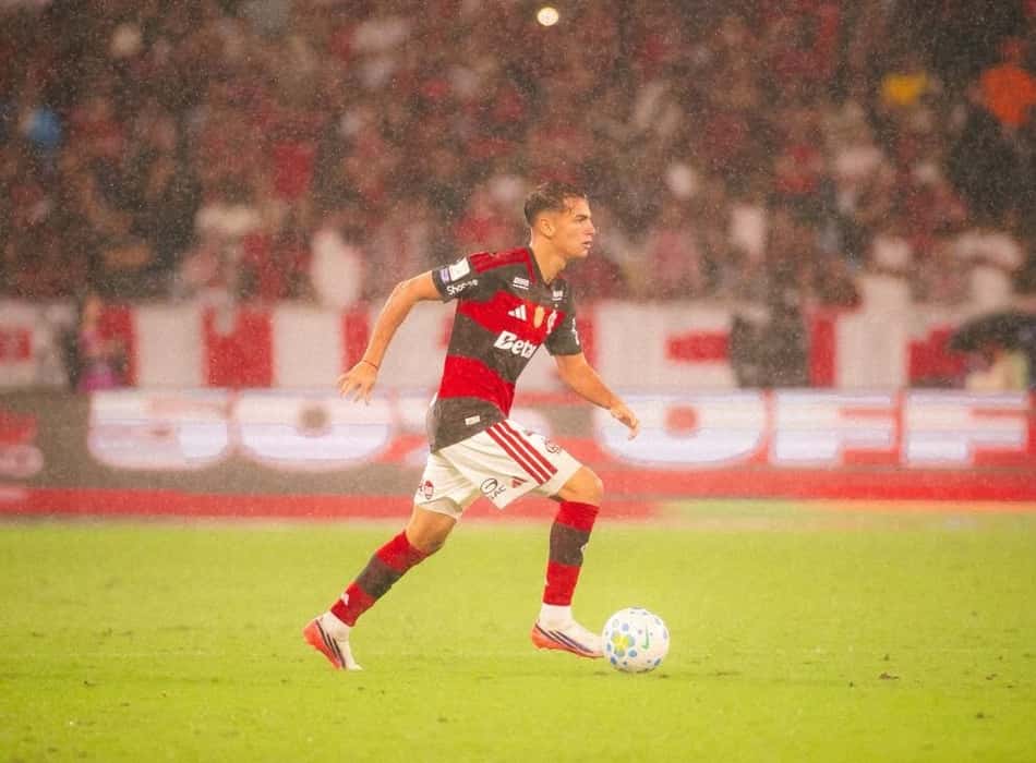 Joaquín Freitas em Flamengo x Corinthians