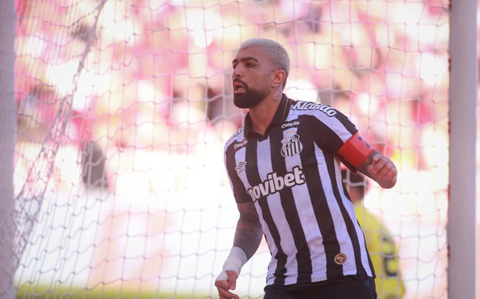 Gabigol vira assunto em Internacional x Santos: 'Nunca pode'