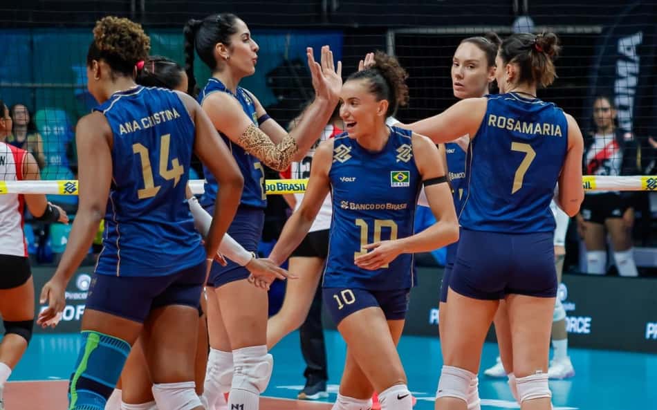 Gabi no Brasil x Peru pelo Sul Americano (Mauricio Val/FV Imagem/CBV)
