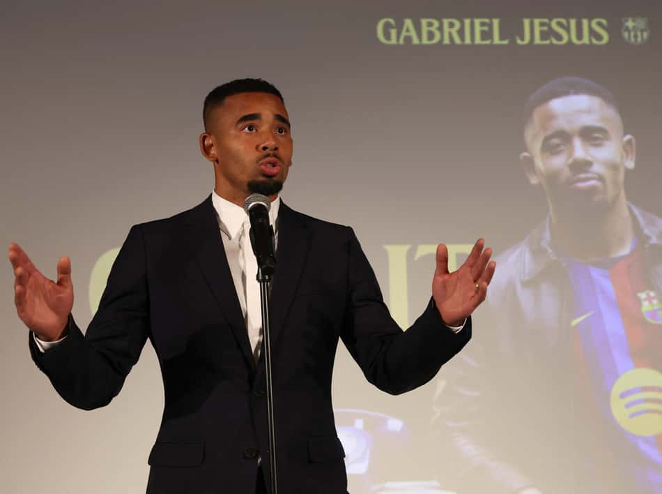 Gabriel Jesus é anunciado no Barcelona