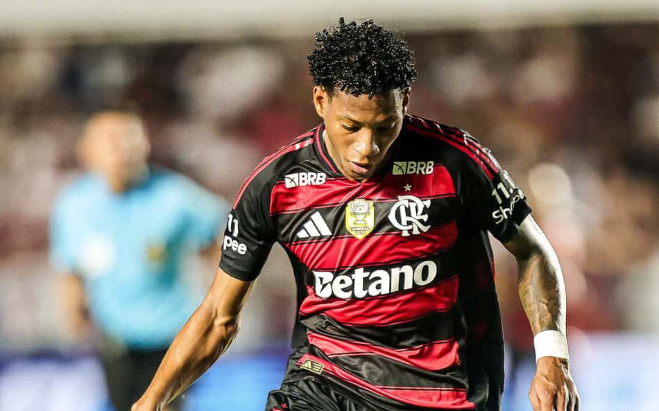 Diretoria do Flamengo avalia negociar o atleta após a Copa (Foto: Fotos: Gilvan de Souza/Flamengo)