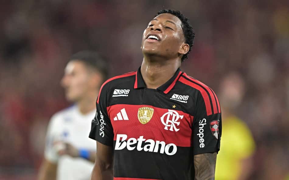 Gonzalo Plata em ação pelo Flamengo