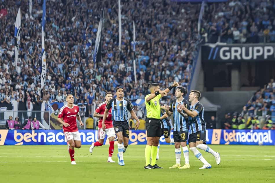 Grêmio e o Internacional, jogo de volta das quartas de final da Copa do Brasil de 2026, realizada na Arena do Gremio, em Porto Alegre, nesta quinta-feira, 3 de setembro de 2026.