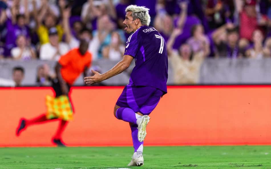 Griezmann comemorando gol pelo Orlando City