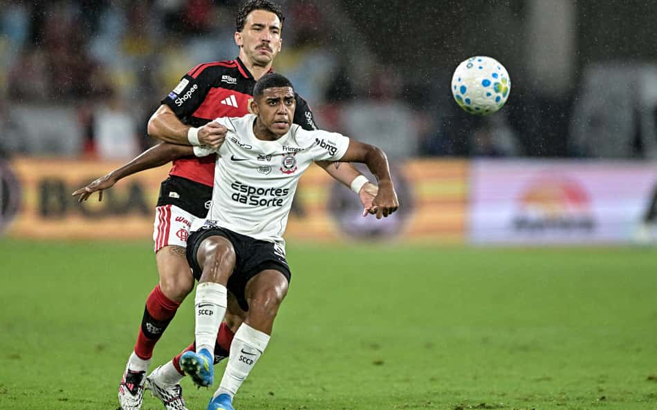 Gol perdido em Flamengo x Corinthians gera revolta: 'Constrangedor'