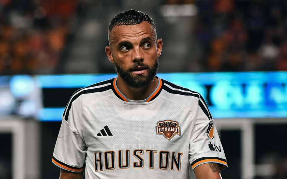 Guilherme Amado em ação pelo Houston Dynamo, na MLS (Foto: Reprodução/Instagram)