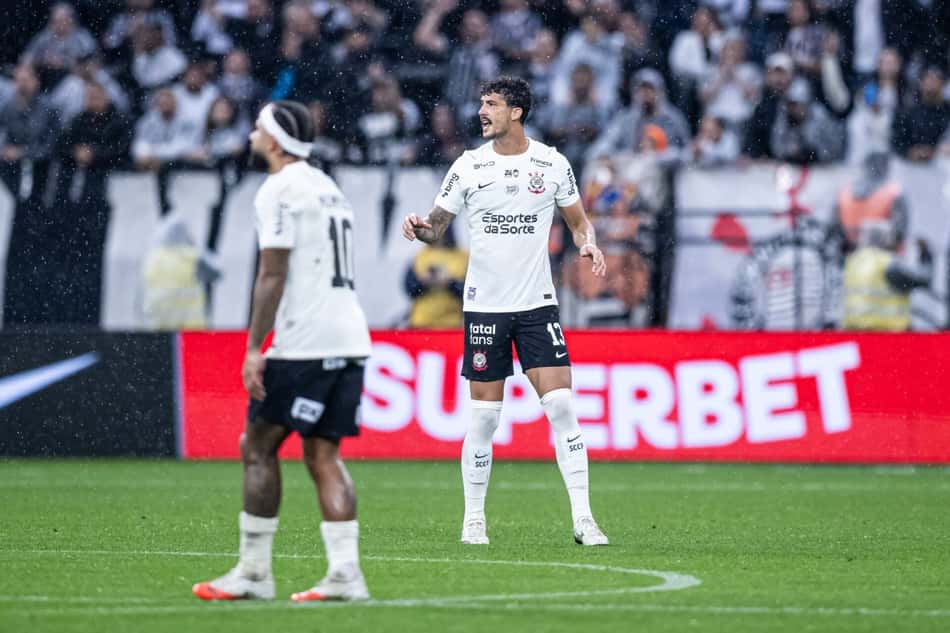 Gustavo Henrique durante Corinthians x Fluminense (Foto: Jhony Inacio/Agencia Enquadrar/Folhapress)
