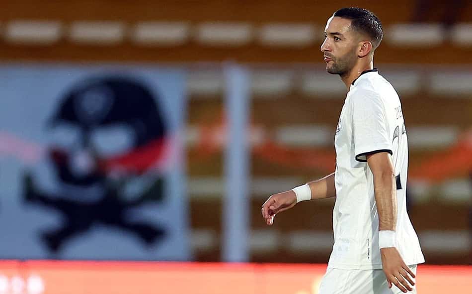 Hakim Ziyech estreou pelo Botafogo