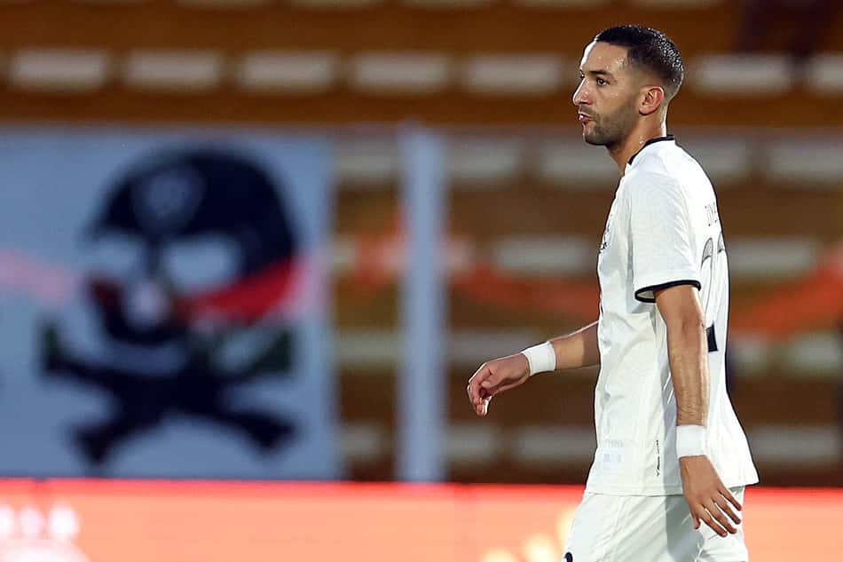 Hakim Ziyech estreou pelo Botafogo