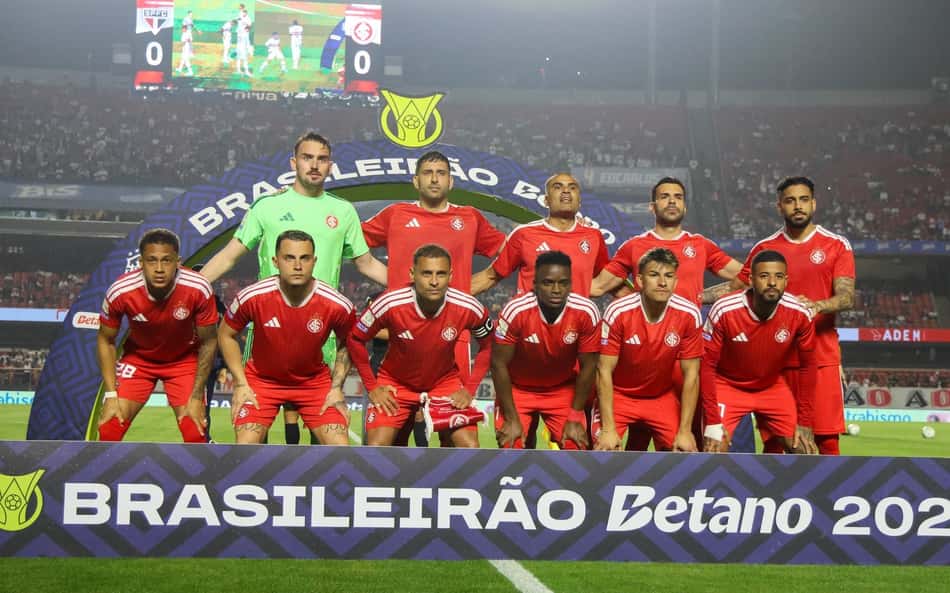 Internacional divulgou a chegada de Eduardo Baptista para o restante da temporada (Foto: Divulgação/SC Internacional)