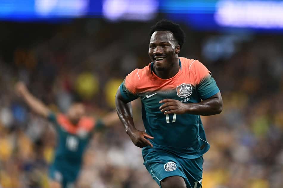 Irankunda marcou o gol do empate do amistoso de Austrália e Brasil