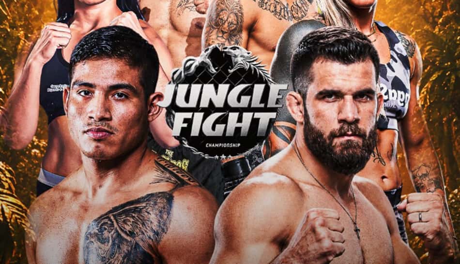 Flyer Jungle Fight no Sportv