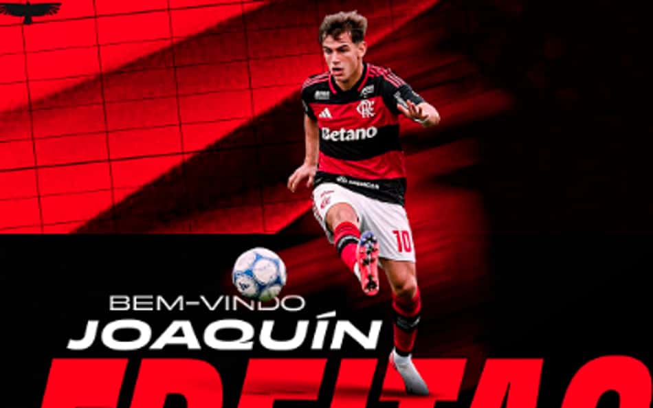 Flamengo anuncia Joaquín Freitas