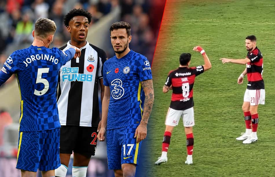 Momentos de Saúl e Jorginho em Chelsea e Flamengo