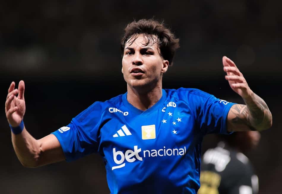 Kaio Jorge comemora gol em clássico (Foto: Gustavo Aleixo/Cruzeiro)