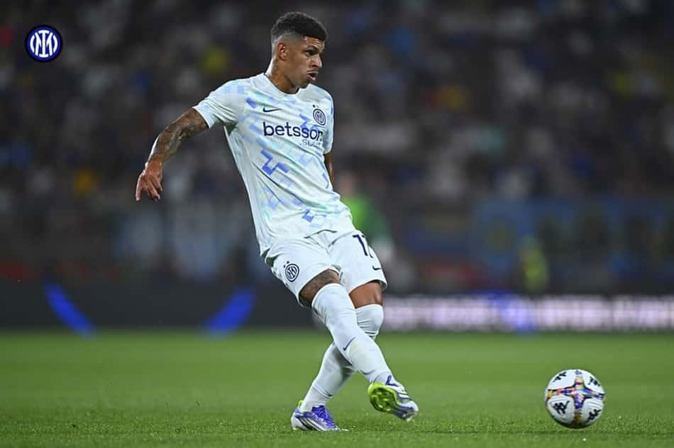 Luis Henrique da Inter de Milão durante partida 
