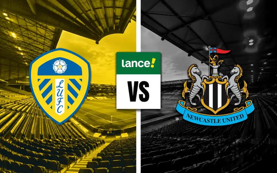 Escudos de Leeds x Newcastle para Palpites de Futebol
