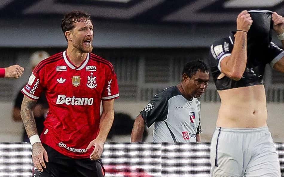 Léo Pereira em Remo x Flamengo
