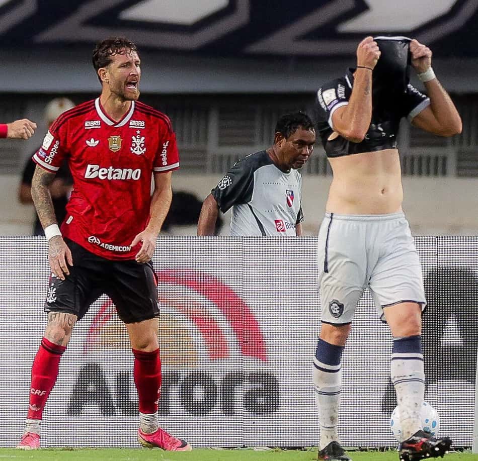 Léo Pereira em Remo x Flamengo