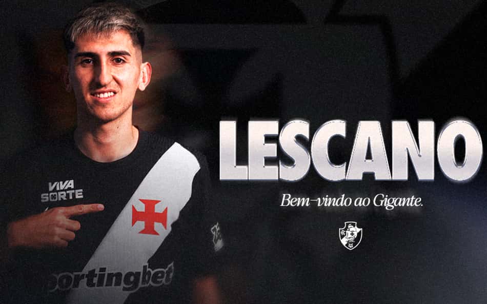 Lescano é anunciado pelo Vasco