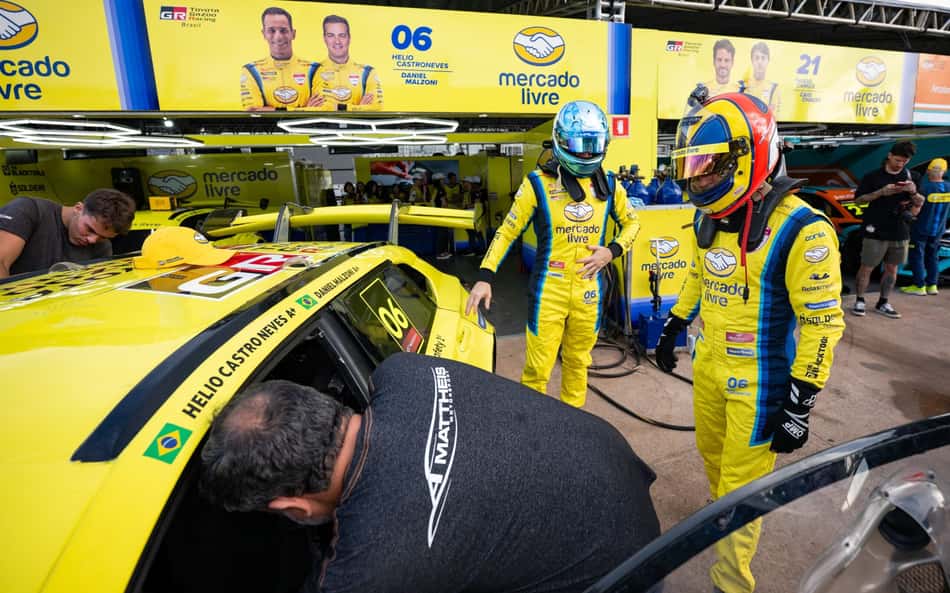 Helio Castroneves convidou Daniel Malzoni para formar a dupla do Stock #6 da Mercado Livre Racing em Brasília