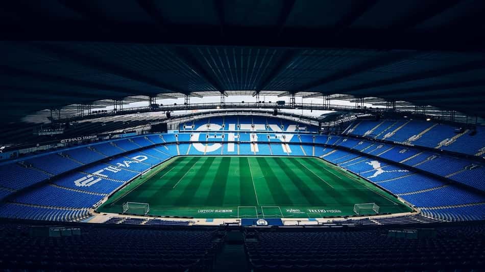 Estádio do Manchester City, Etihad Stadium.