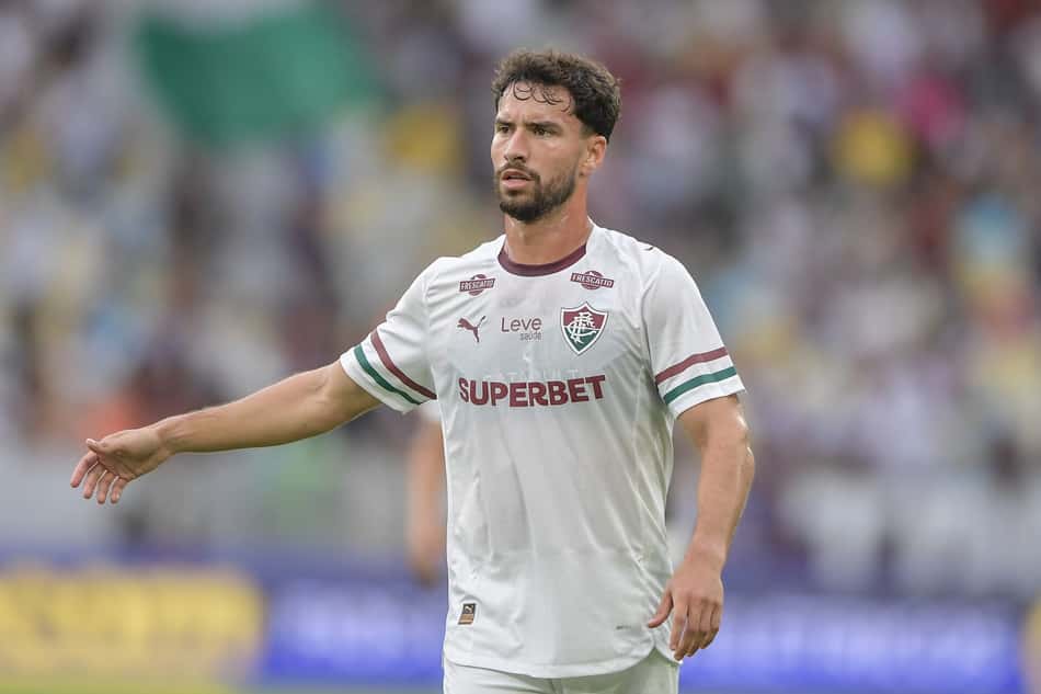 Martinelli em ação pelo Fluminense